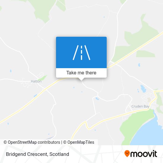 Bridgend Crescent map