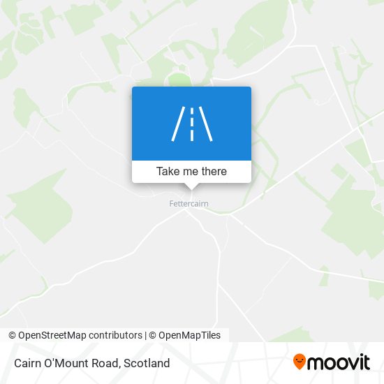 Cairn O'Mount Road map
