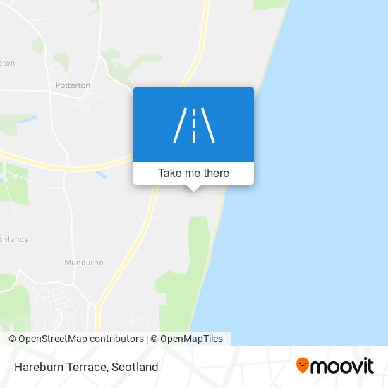 Hareburn Terrace map