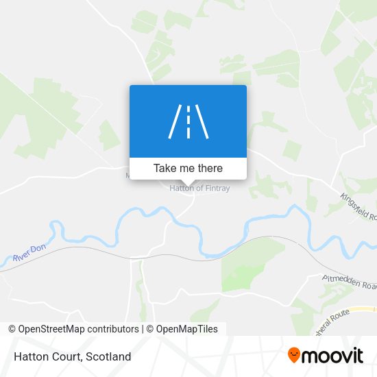 Hatton Court map