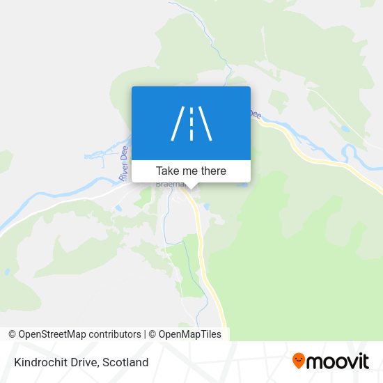 Kindrochit Drive map