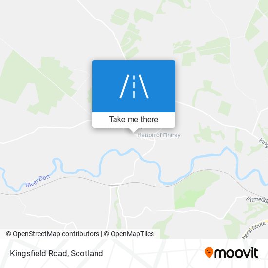Kingsfield Road map
