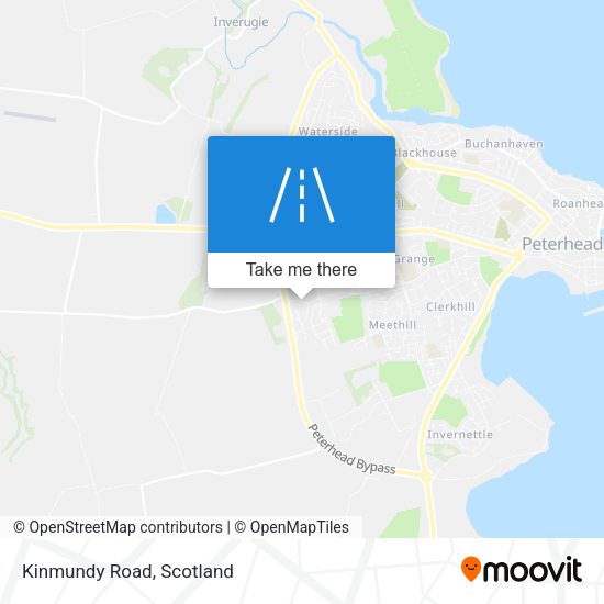 Kinmundy Road map