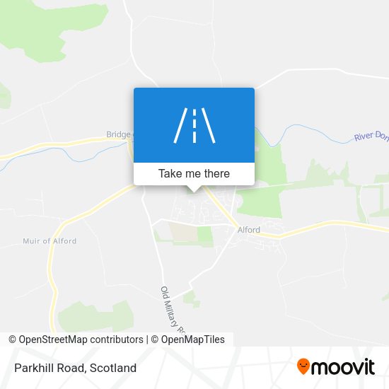 Parkhill Road map