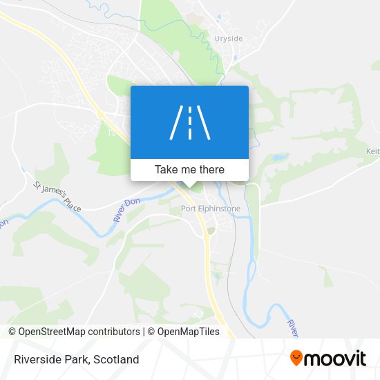 Riverside Park map