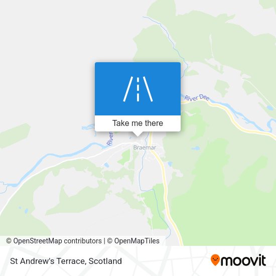 St Andrew's Terrace map