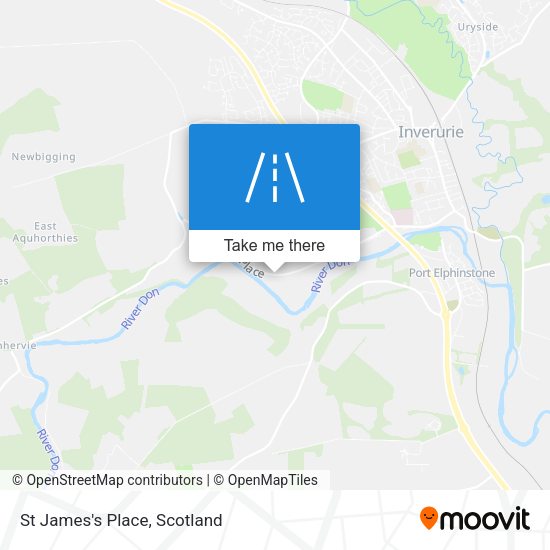 St James's Place map