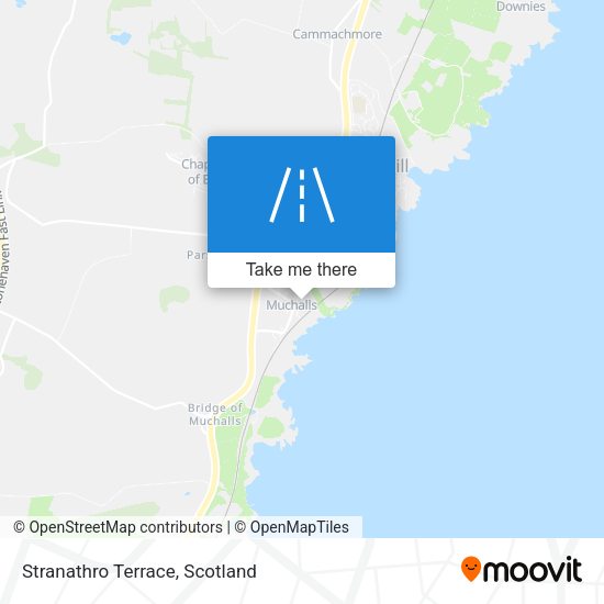 Stranathro Terrace map