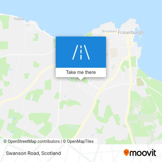 Swanson Road map