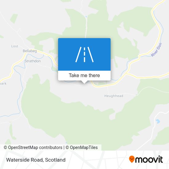 Waterside Road map