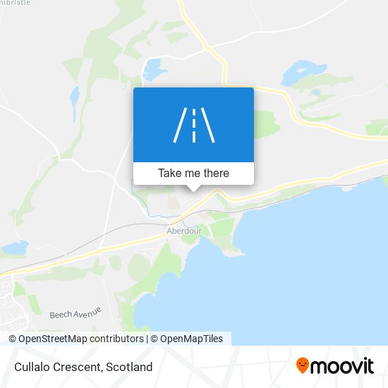 Cullalo Crescent map