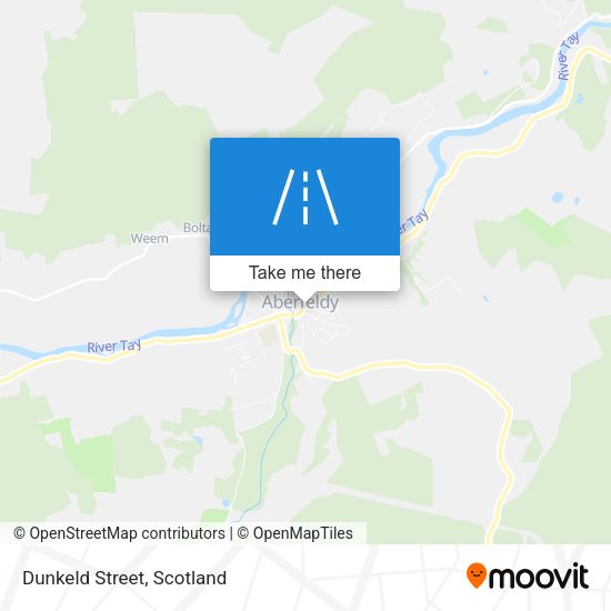 Dunkeld Street map