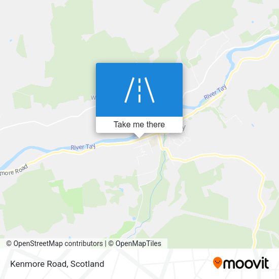 Kenmore Road map
