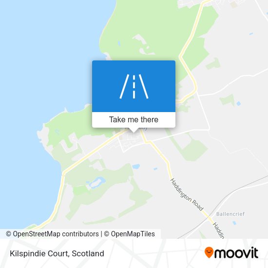 Kilspindie Court map