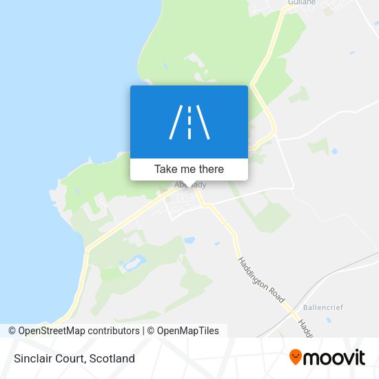 Sinclair Court map