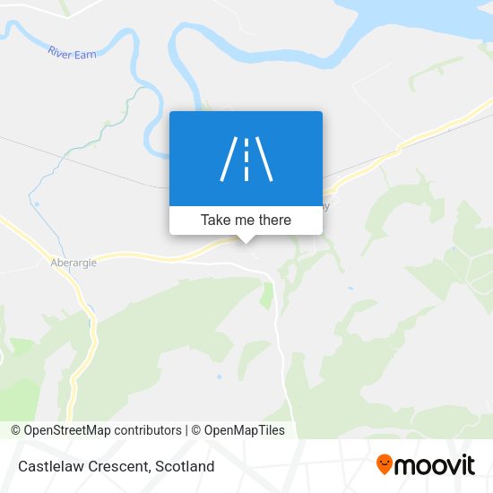 Castlelaw Crescent map