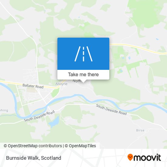 Burnside Walk map