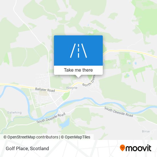 Golf Place map