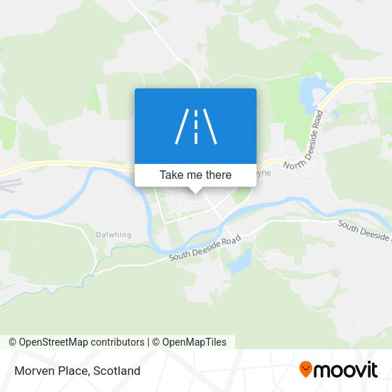 Morven Place map