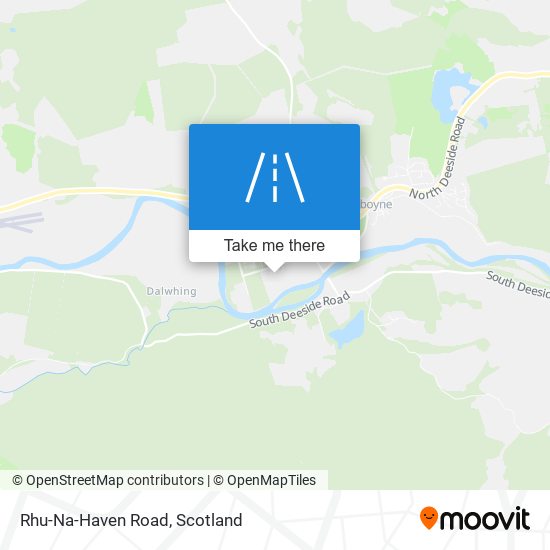 Rhu-Na-Haven Road map