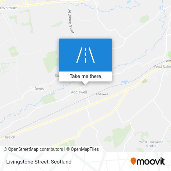 Livingstone Street map