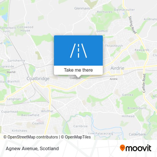 Agnew Avenue map