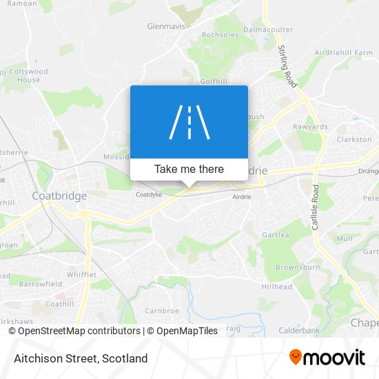 Aitchison Street map