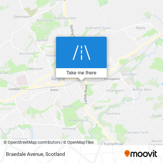 Braedale Avenue map