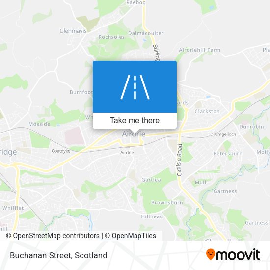 Buchanan Street map