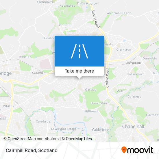Cairnhill Road map