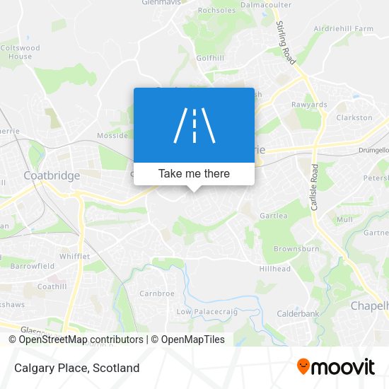 Calgary Place map