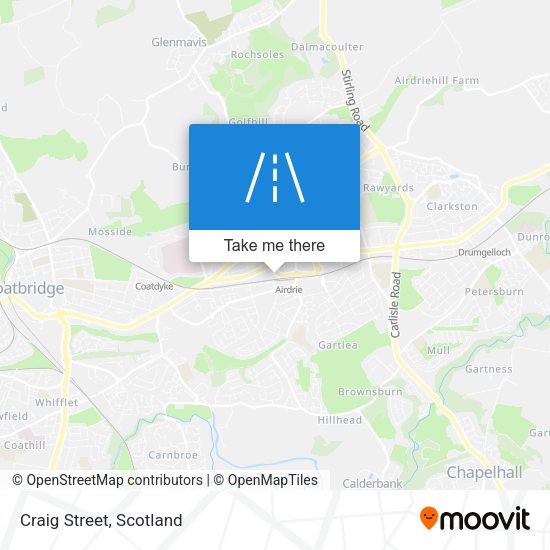 Craig Street map