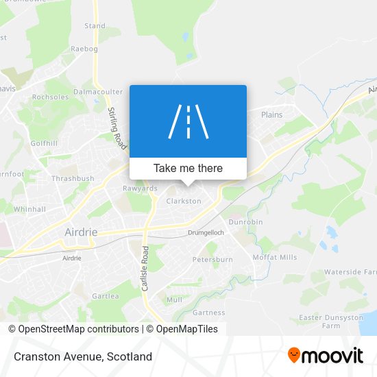 Cranston Avenue map
