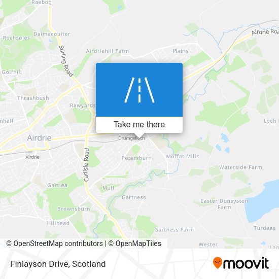 Finlayson Drive map