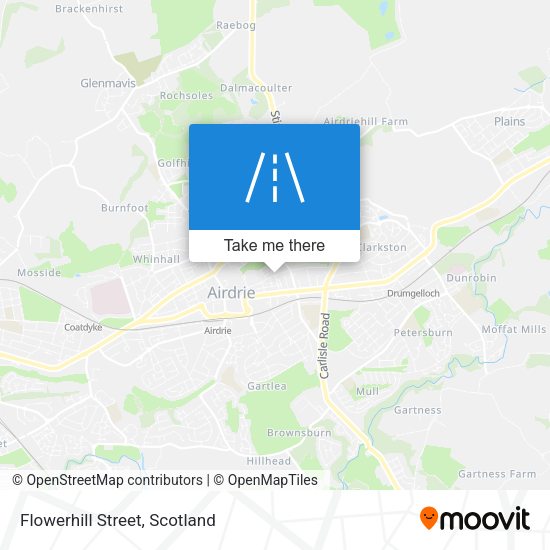Flowerhill Street map