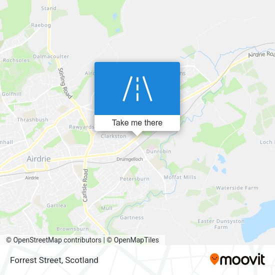 Forrest Street map