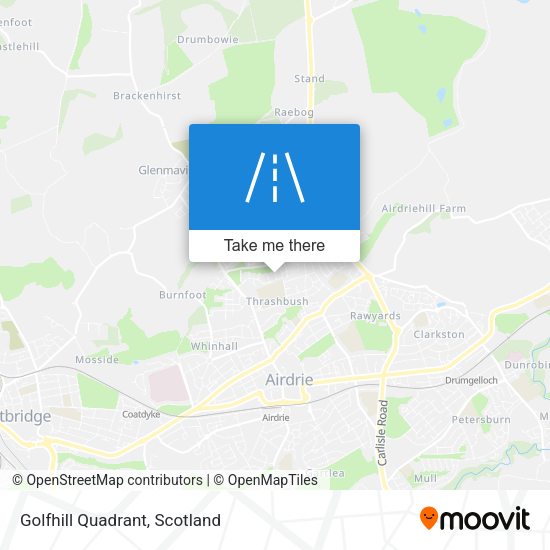Golfhill Quadrant map