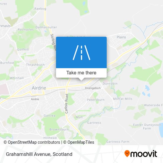 Grahamshill Avenue map