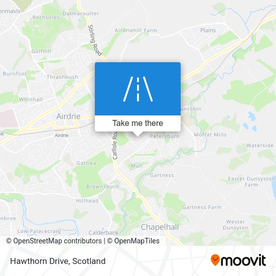 Hawthorn Drive map