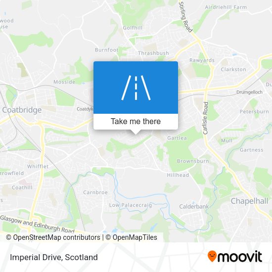 Imperial Drive map