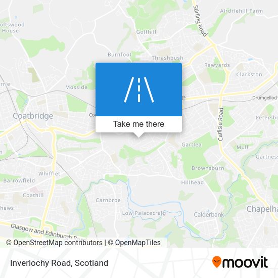 Inverlochy Road map