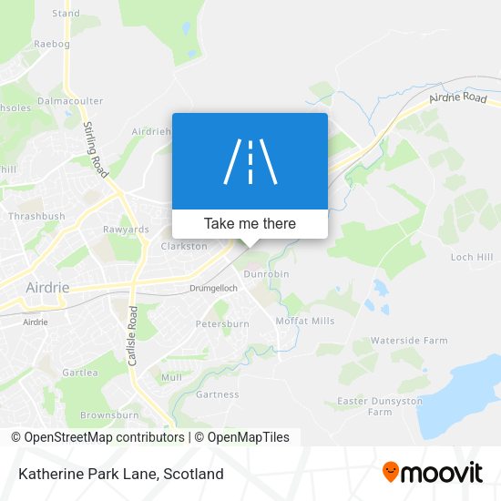Katherine Park Lane map