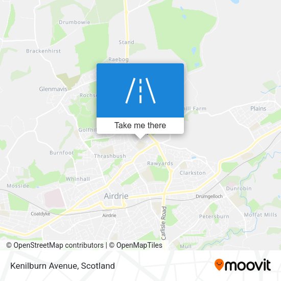 Kenilburn Avenue map