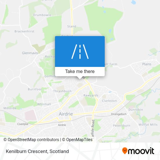 Kenilburn Crescent map