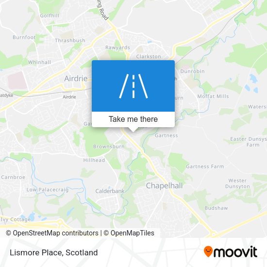 Lismore Place map