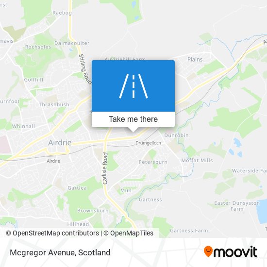 Mcgregor Avenue map