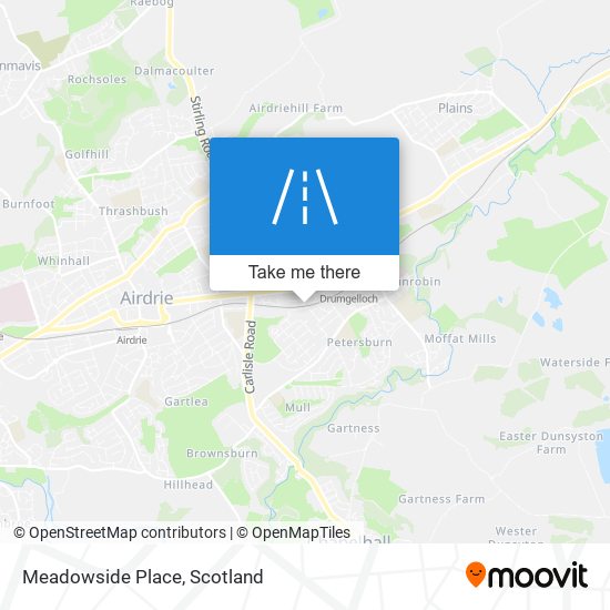 Meadowside Place map