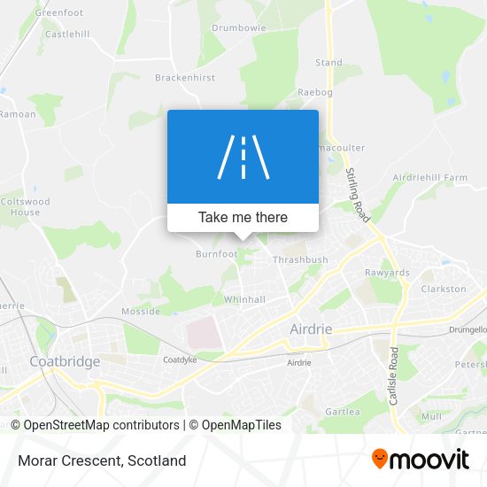 Morar Crescent map