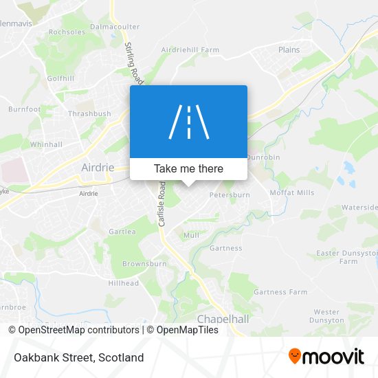Oakbank Street map