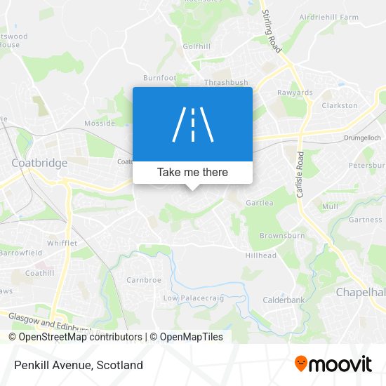 Penkill Avenue map